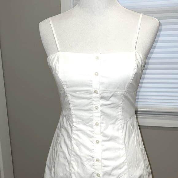 J. Crew button-down Poplin midi dress - Picture 4 of 6